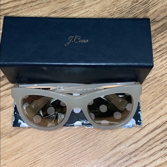 J. Crew Accessories - J Crew Nude Betty Sunglasses